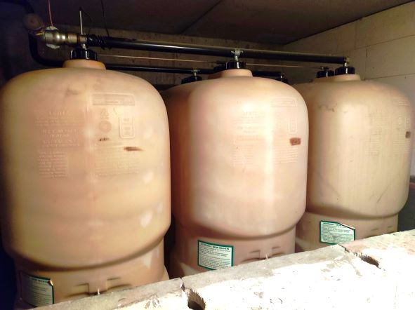 Öl-Tank im Keller