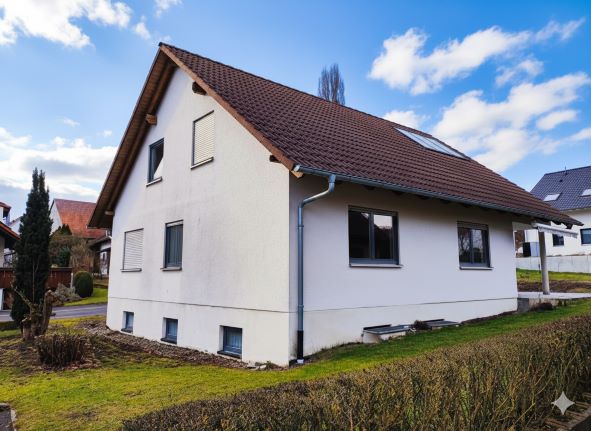 Haus kaufen Wolfenhausen Rückseite