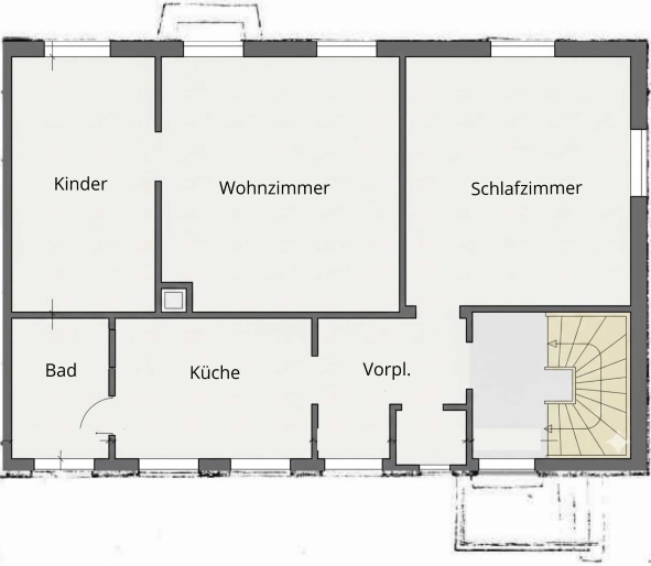 Grundriss 3 Zimmer Wohnung Erdgeschoss Grundriss 3 Zimmer Wohnung Erdgeschoss