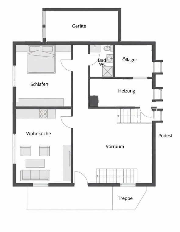 Wohnhaus mit großem Garten in Rottenburg-Bieringen -kaufen- hauskauf-rottenburg