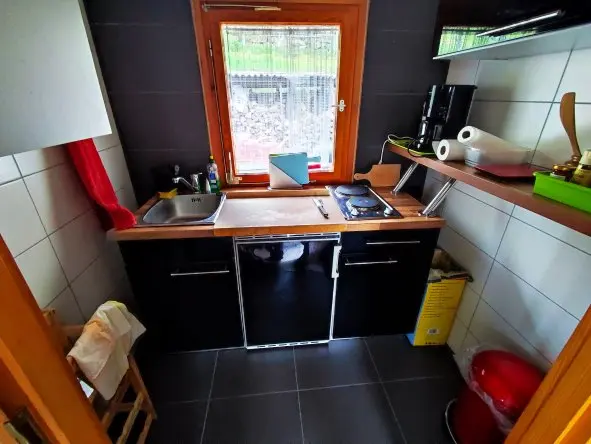 Moderne Einbauküche in Rottenburg-Weiler.