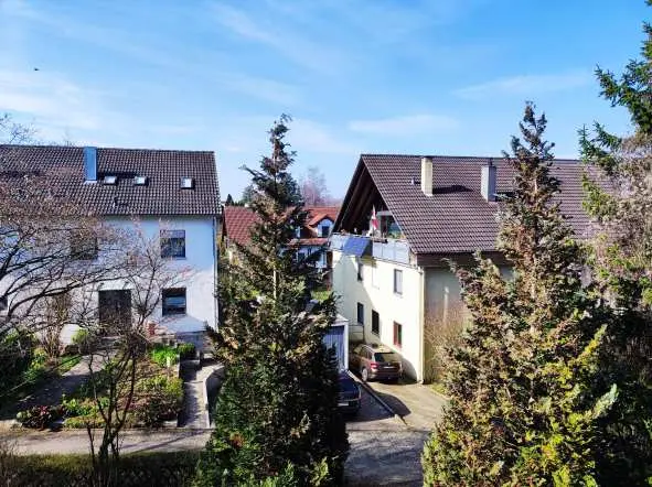 Aussicht vom Balkon