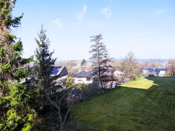 Aussicht vom Balkon