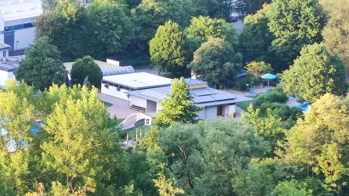 Umkleidekabinen Freibad Rottenburg