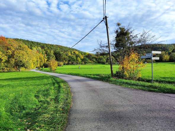 Martinsberg Anfahrt zum Bauzenweg